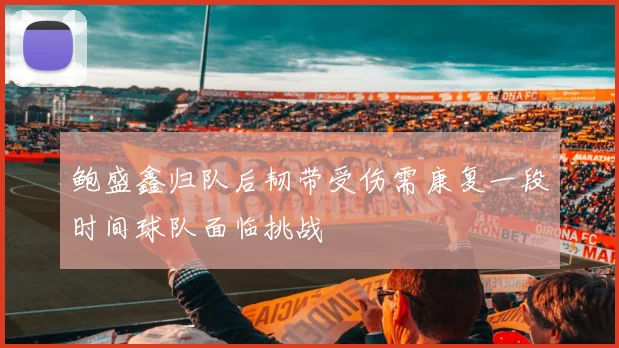鲍盛鑫归队后韧带受伤需康复一段时间球队面临挑战